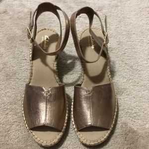 BRAND NEW without tags Clark’s Wedge Sandals